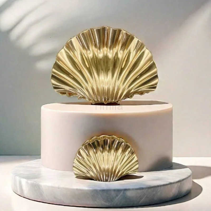 Metal Irregular Texture Shell Shape Hair Claw Clips for Women Girls Hair Clips Ponytail Hair Pins Fashion Jewelry Hair Accessories U250807