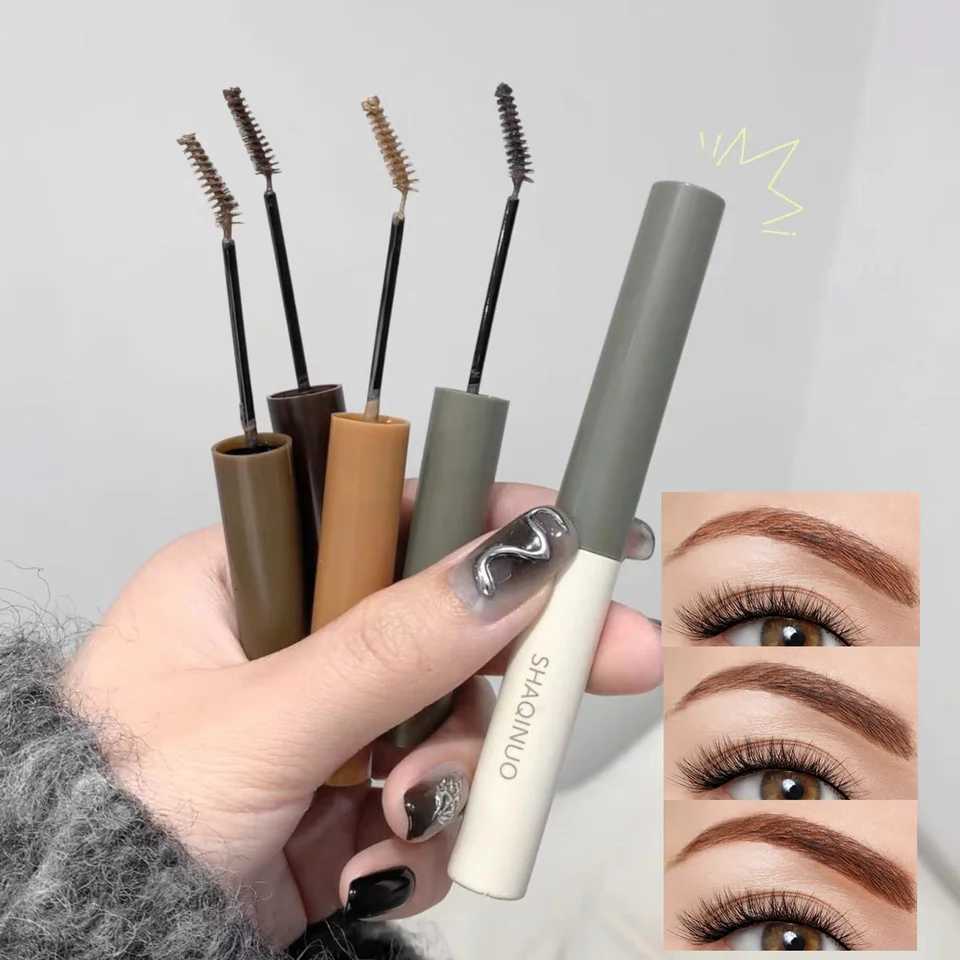 3D Shaping Waterproof Sweatproof Matte Eyebrow Pencil Gel Natural Color Long-Lasting Smudge-Proof W250807