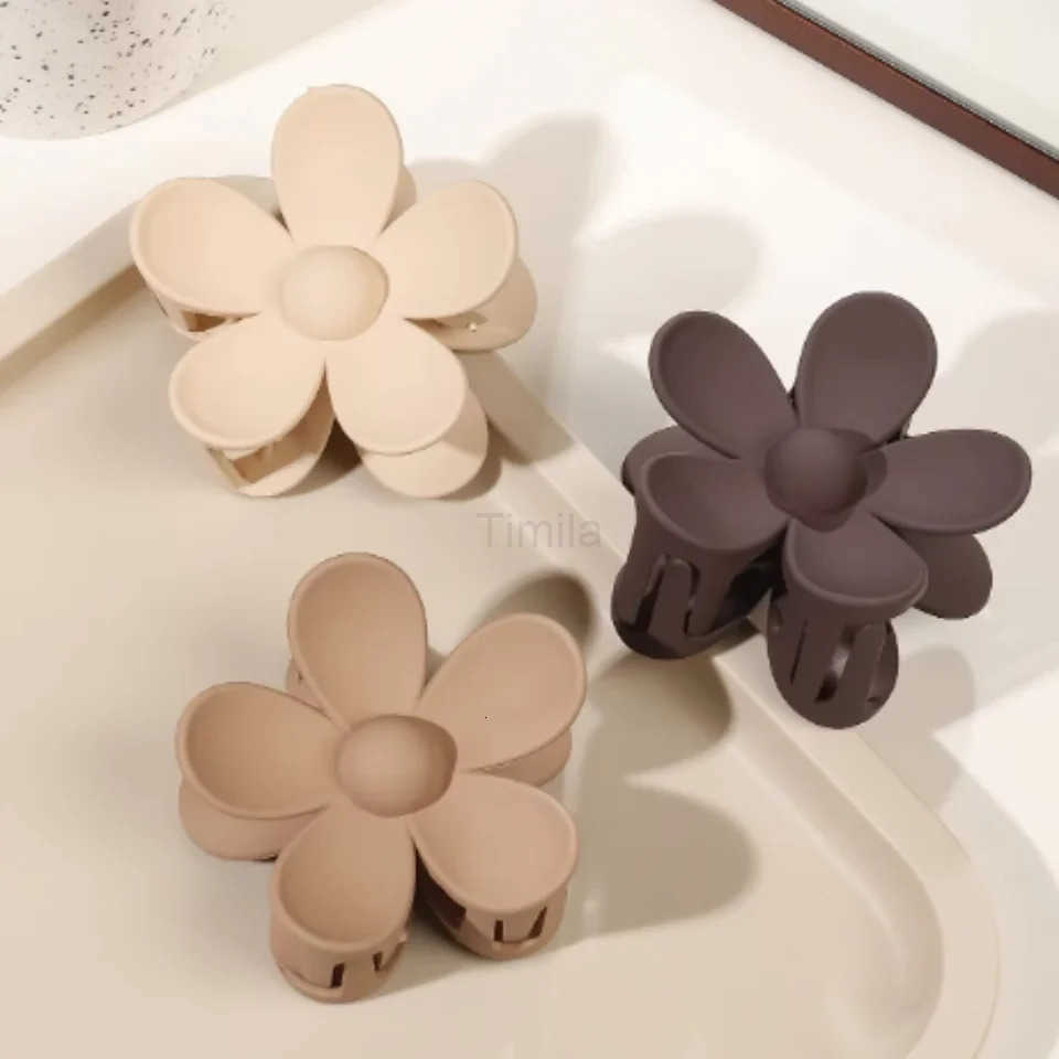uthual Colors Flower Claw Clips Hair Clips For Women Non Slip Claw Clips for Thick Hair Women Girls Gifts U250807