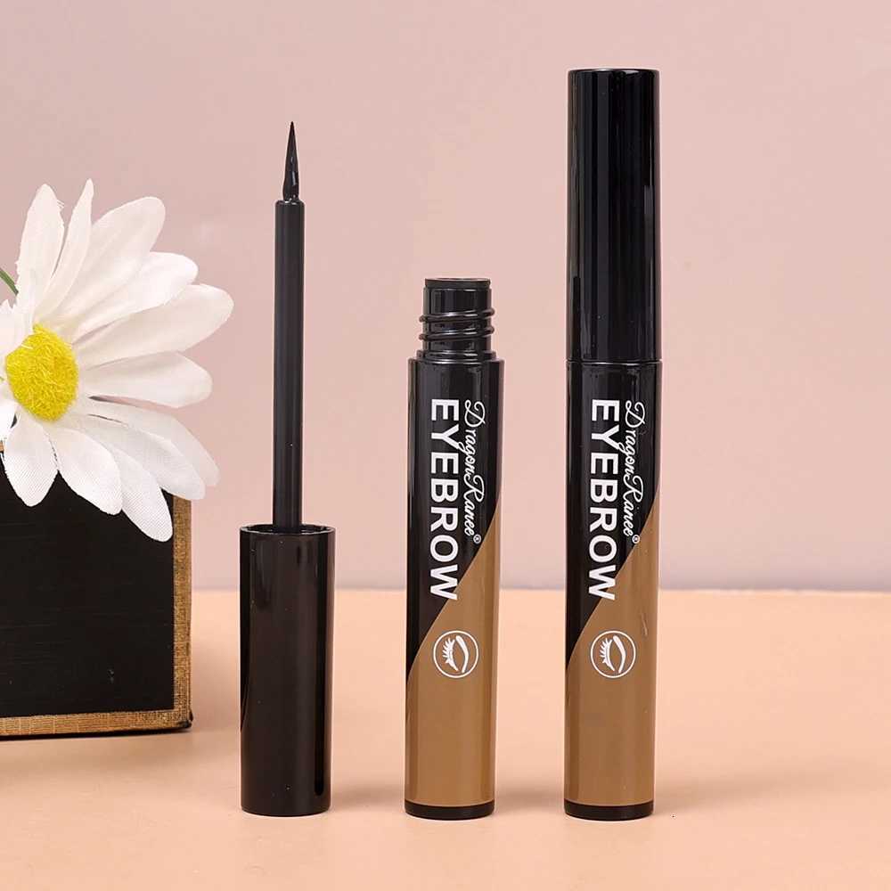 Black Brown Peel-off Eyebrow Gel Tint Makeup Waterproof Lasting Eye Brow Enhancers Liquid Gel Tear Wear Easy Natural Brow Tattoo W250807