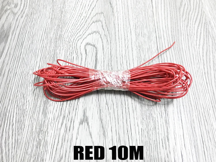 Electronic Wire Cable UL Certification 5M/10M UL1007 AWG24 1.4mm Wire Extension Cord Heating Copper Electirc Linevity.