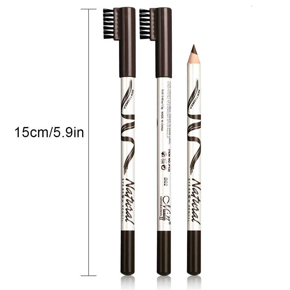 1pcs Waterproof Eyebrow Pencil Art Tint Makeup Eye Brow Pen Enhancers Long Lasting 5 Colors Eyebrow Pen Women Beauty Cosmetic W250807