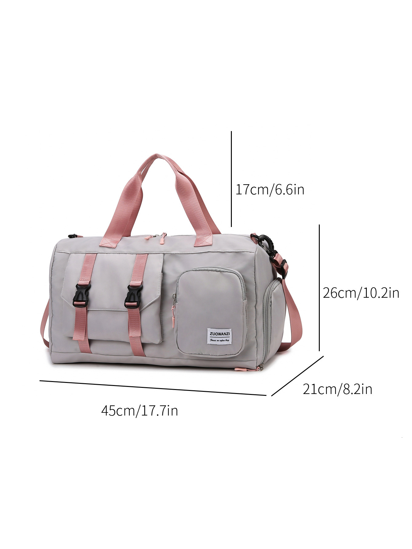 Women's Large Capacity Handbag Travel Boarding Maternity Storage Multifunctional Sports Bag
