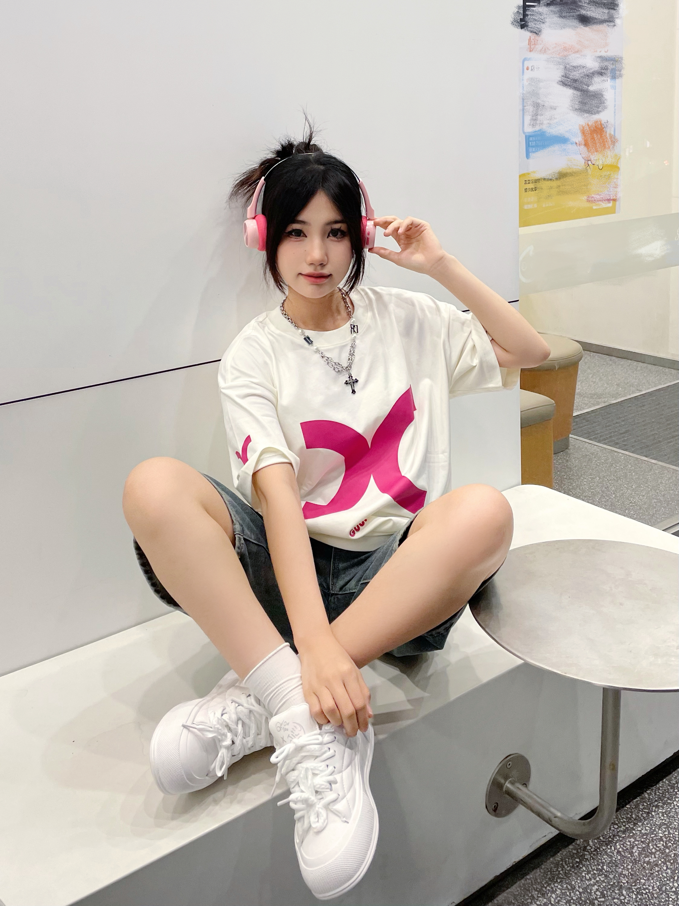 Women's Summer Canvas Sneakers - Lightweight & Versatile White Trainers for Students