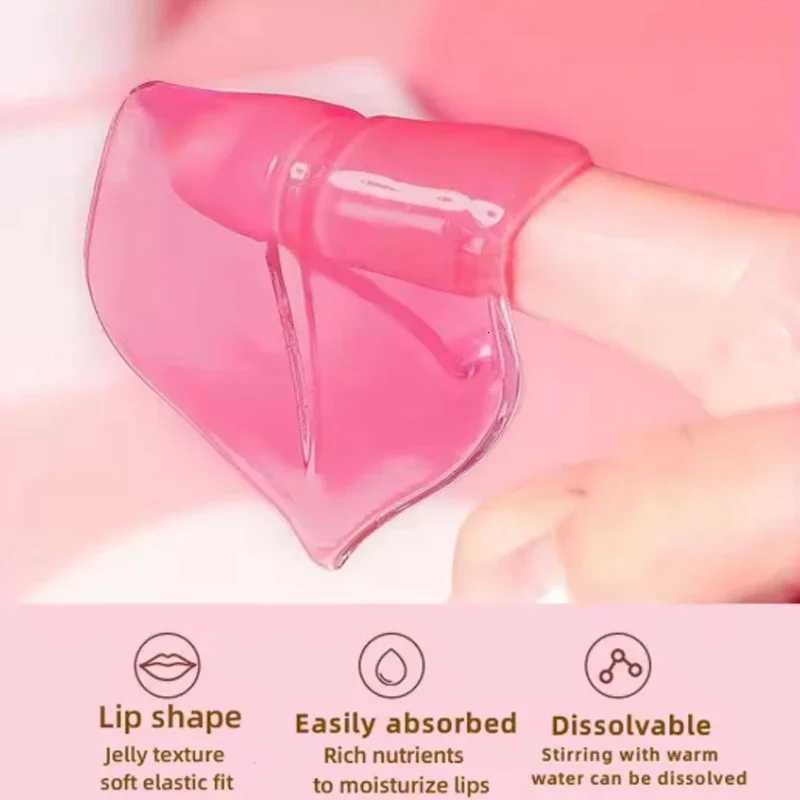 10pcs/SET Collagen Lip Mask Moisturizing Firming Nourishing Beauty lips Care Labial Moisturizer Lip Patches Gel Pads Skin CareXJ250807