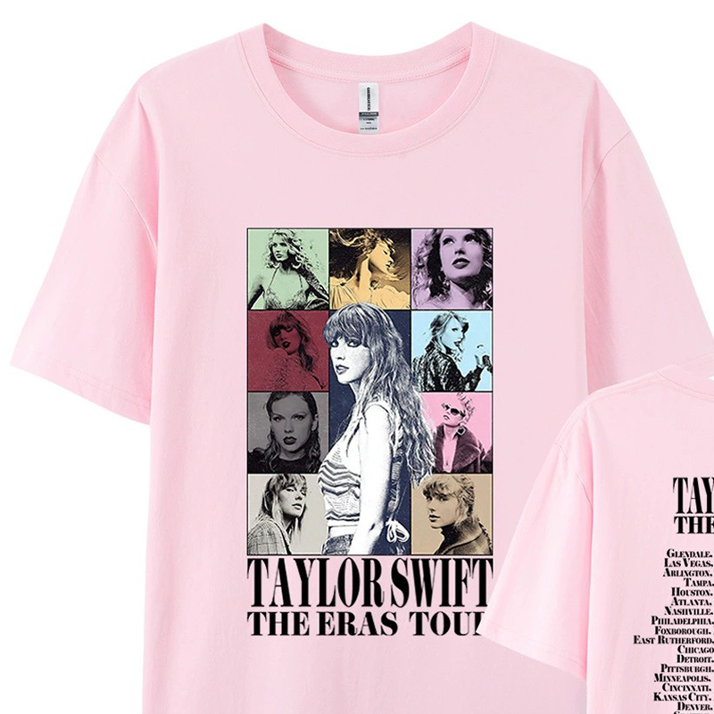 Modern fashionable printed round neck T shirt (for men and women)