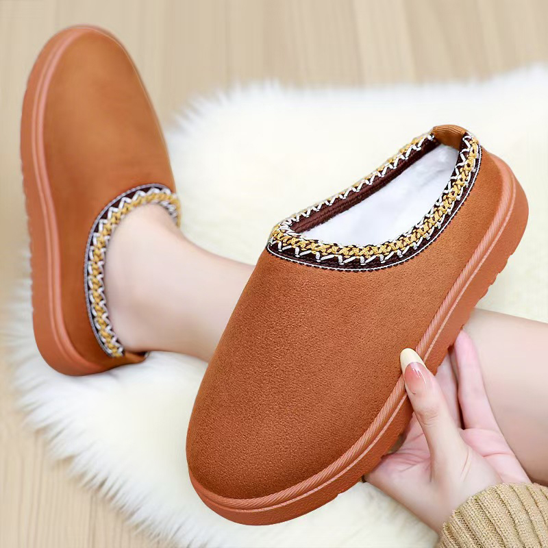 Designer snow boots women's slippers platform boots slide cover classic ultra mini slippers wool suede men's shoes women's winter ankle