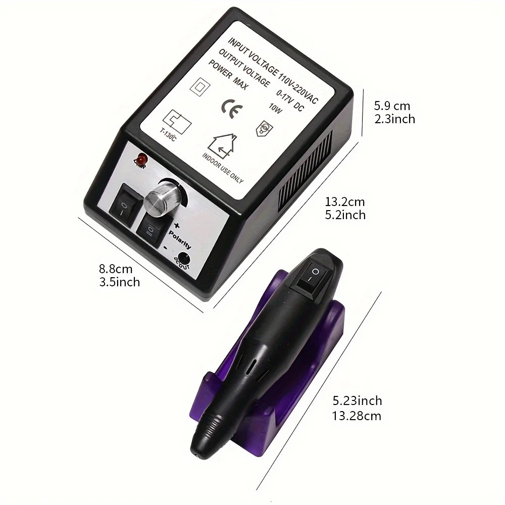 LINMANDA 20000 RPM Manicure Drill Machine Set Electric Nail Drill Machine Gel Polish Remover Portable Nail Polisher Equipment 250807