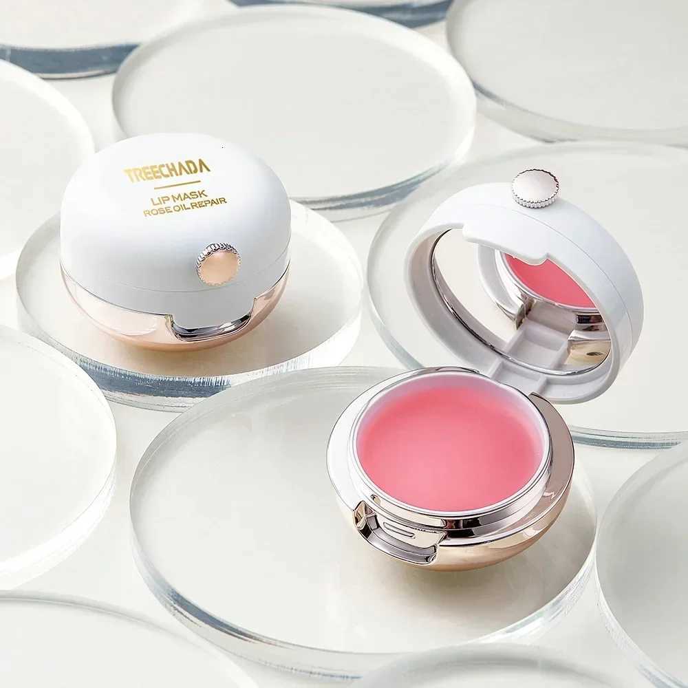 Thailand TREECHADA Rose Sleep Lip Gloss Mask Moisturizes Nourishes Lighten Lip Lines Lip Mask Original Skin Care Product BeautyXJ250807