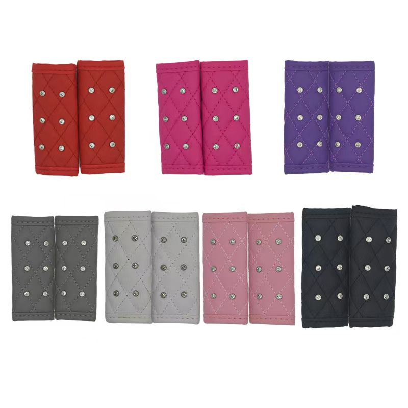 Car door handle protection sleeve, roof handrail, interior handle cover, multi-color decorative protective car seat cover gloves.