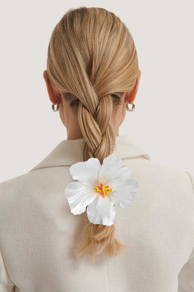 awaytr Hawaiian Flower Hair Clip for Women Girls Romantic Bohemian Flower Side Bangs Clip BB Hair Clips Hair Accessories U250807