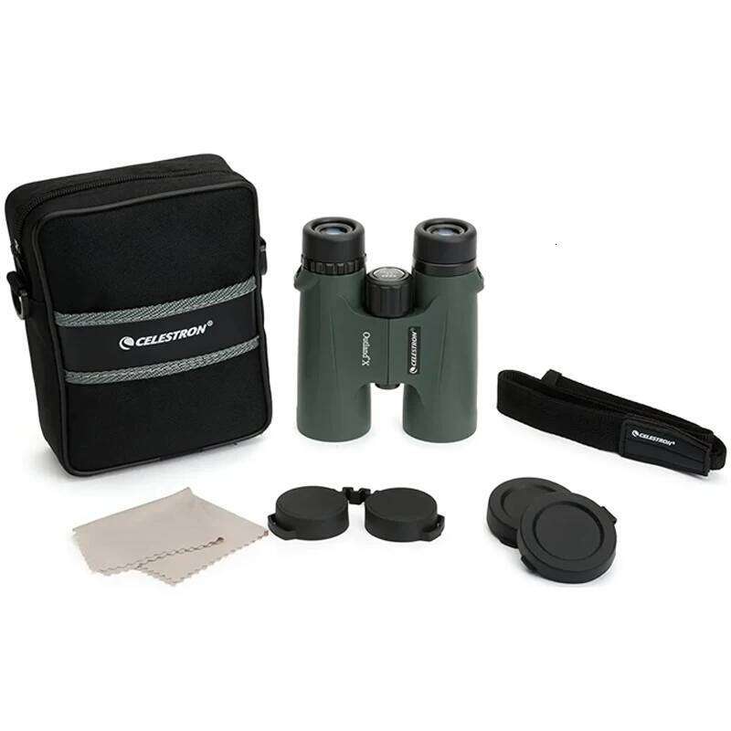 Designer Green Waterproof Anti-Fog Binoculars Adult Multi-Coated Optics and Bak Prisms