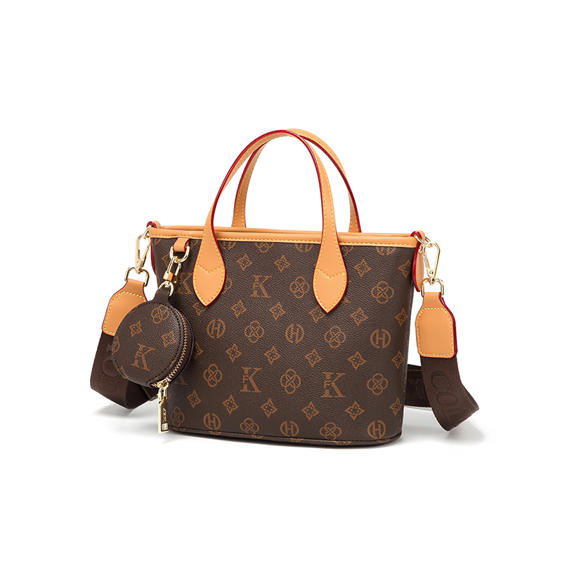 MKF designer bag free shipping Light luxury high-quality vintage floral handbag with new print simple and large capacity womens crossbody bags