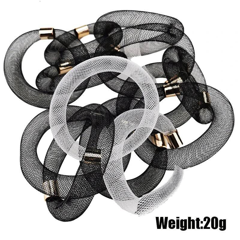 UK New Coarse Big Mesh Hollow Collar Necklaces Women Fashion Jewelry Handmade Choker Necklace For Wedding Party Jewelry for Women