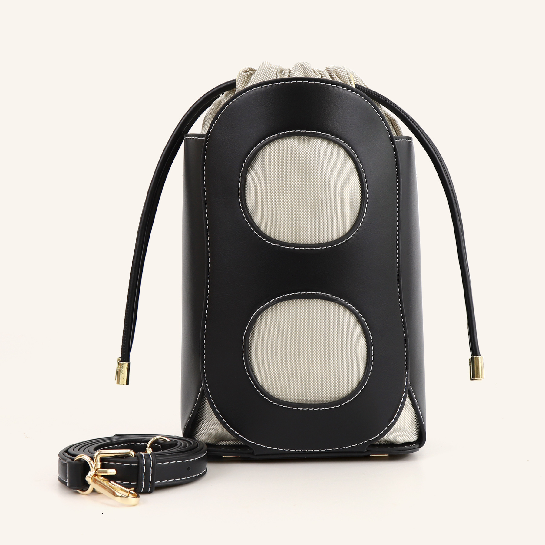 Free Shipping Designer Luxury New Hollow Crossbody Bag European And American Niche Bucket Bag Single Shoulder Versatile Large Capacity Women's Ph