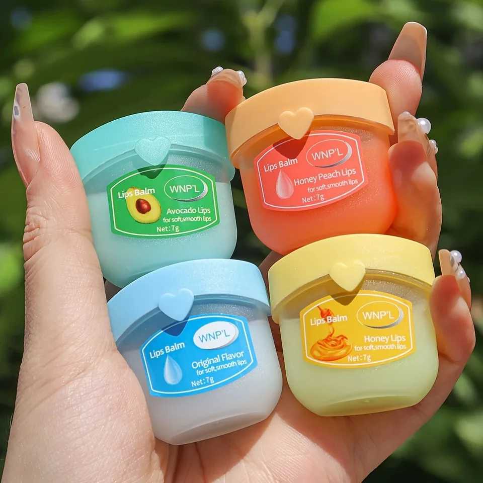 6pcs Fruit Flavor Lip Balm SetColorless Moisturizing Nourishing Lip Gloss for All Skin TypesPerfect Gift for Men WomenXJ250807