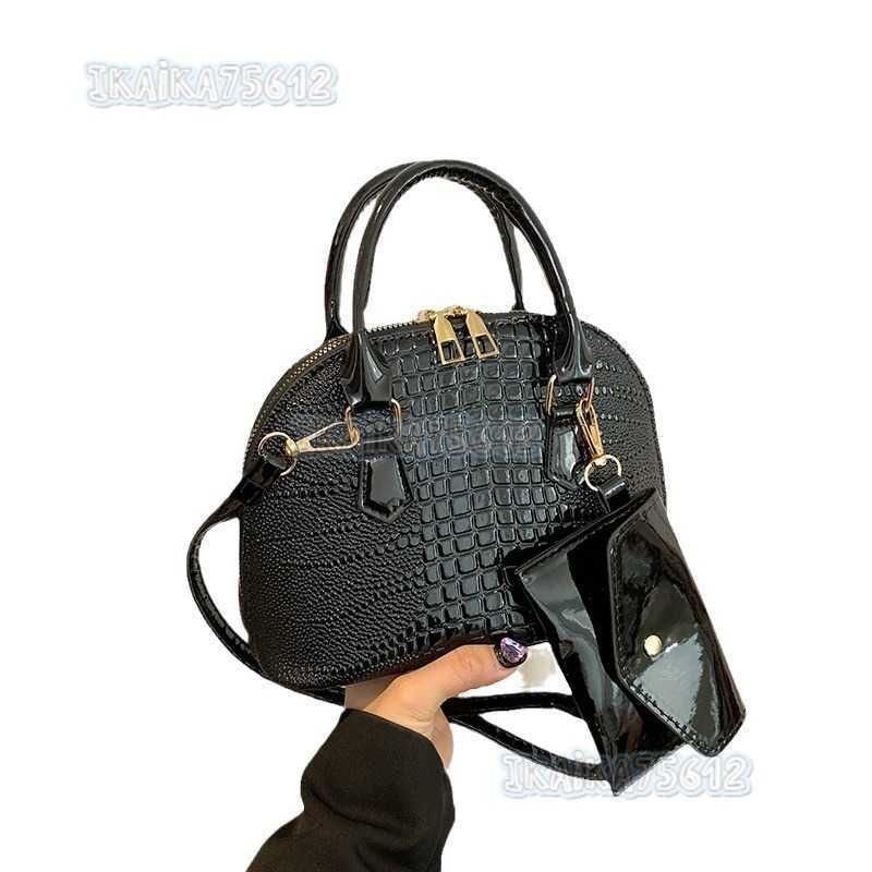 Trendy Fashion Bag 2024 Spring New Versatile Style Single Shoulder Crossbody Bag Shell Bag for Women H250806