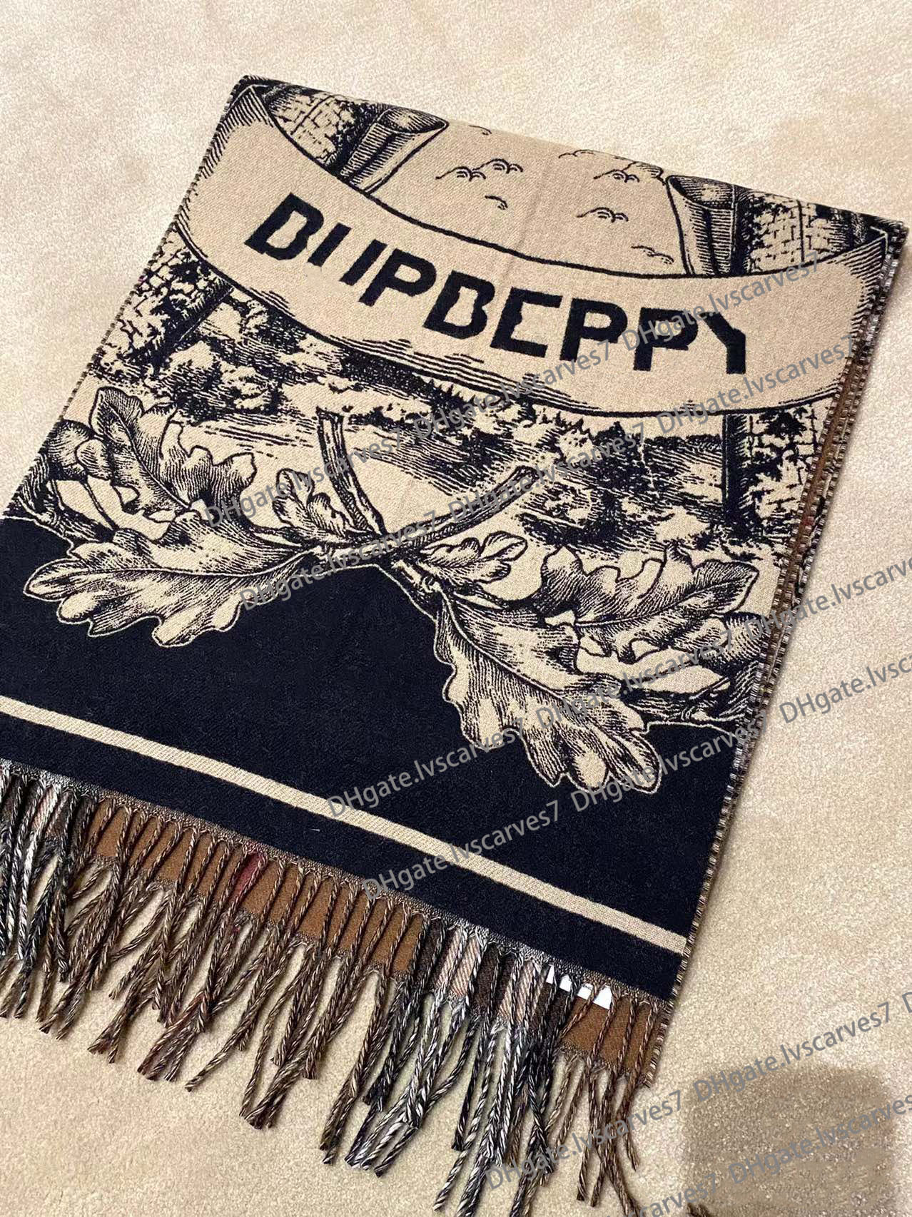 Luxury scarf Stylish Women Cashmere Designer Scarf Full Letter Printed Scarves Soft Touch Warm Wraps With Tags Autumn Winter Long Shawls