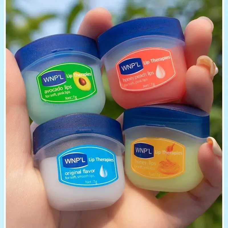 4pcs Natural Plant Lipstick Whitening Lipstick Base Moisturizing Cream Anti Crack Lip Care Jelly Color Makeup Lip GlossXJ250807