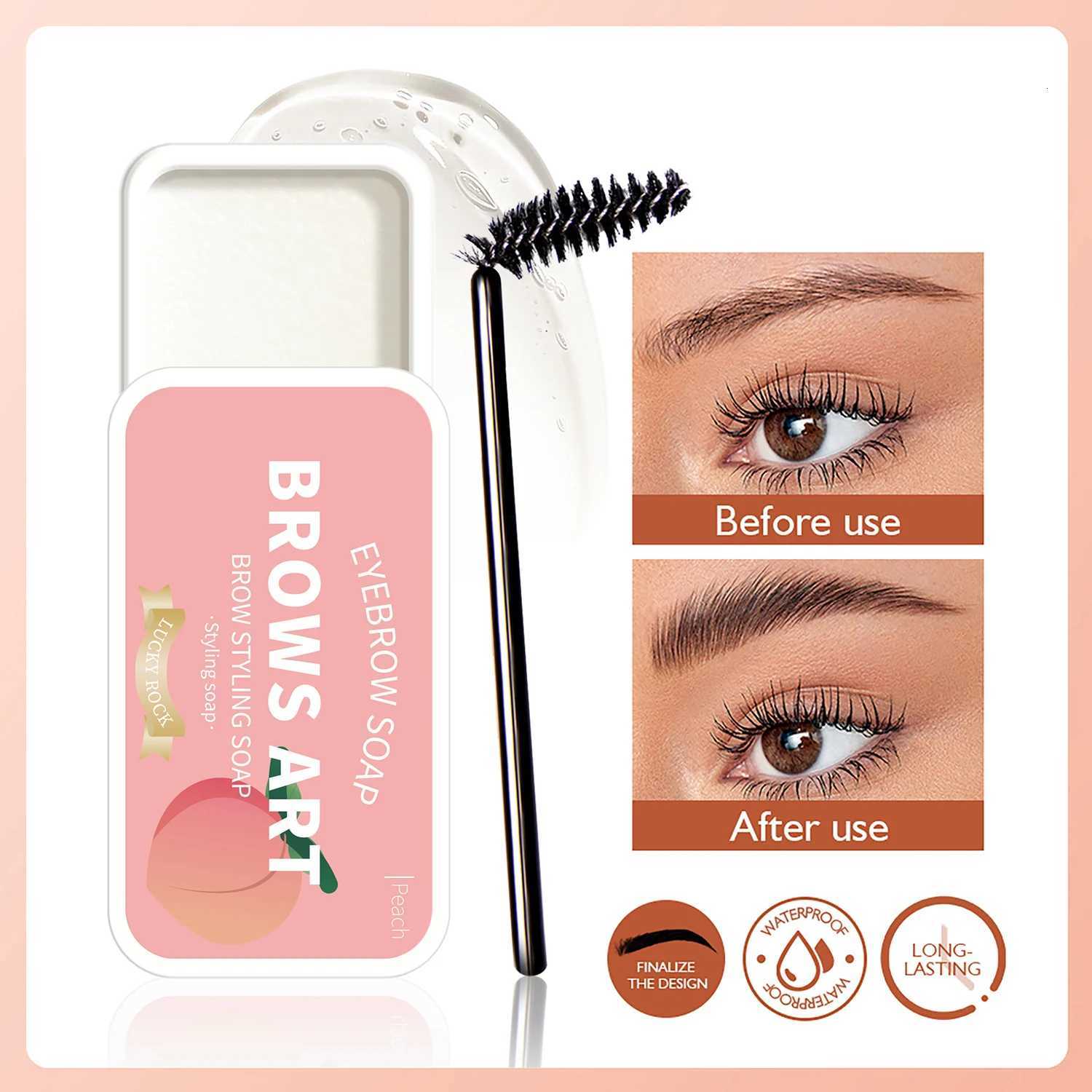 Long-Lasting Eyebrow Styling Gel with 3D Feathery Wild Brow Setting - Waterproof and Easy to Apply W250807