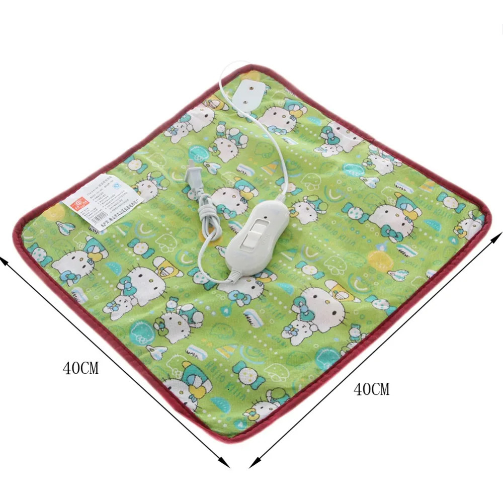 40*40cm 220V CN plug Warm Pet Cat Dog Electric Heated Heating Pad Mat Blanket Bed 250804