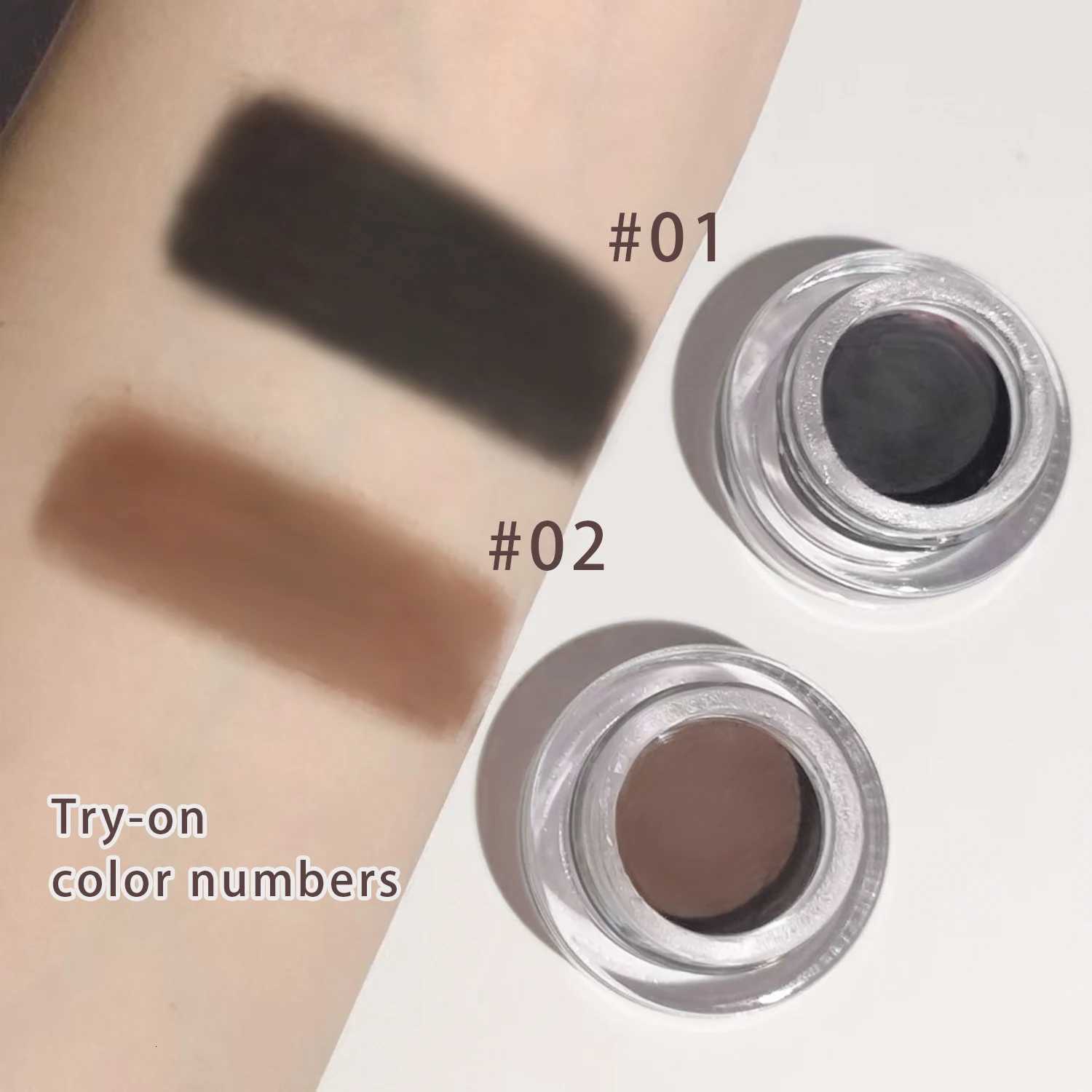 2 Color Wild Eyebrow Styling Eyebrow Cream Styling Eyebrow Gel Soap Wax Brown Black Eyebrow Cream W250807