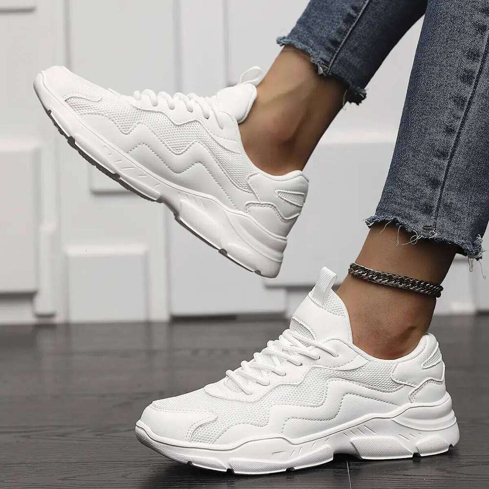 Sneakers Shoes Women lightweight mesh breathable versatile casual shoes designer black sneakers for men and women