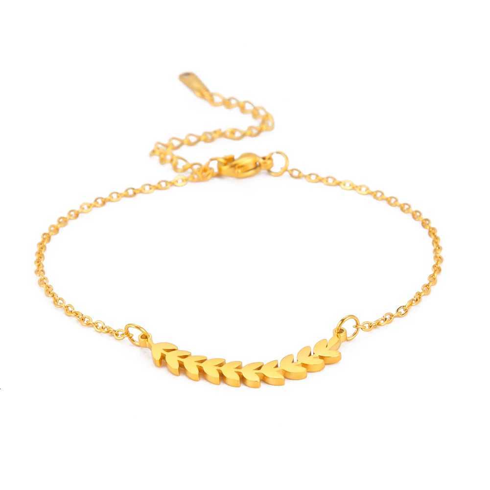 Amaxer Bohemian Style wheat Pendant Anklet for Women Girls Summer Beach Charm Foot Chain Jewelry Gift Y250805