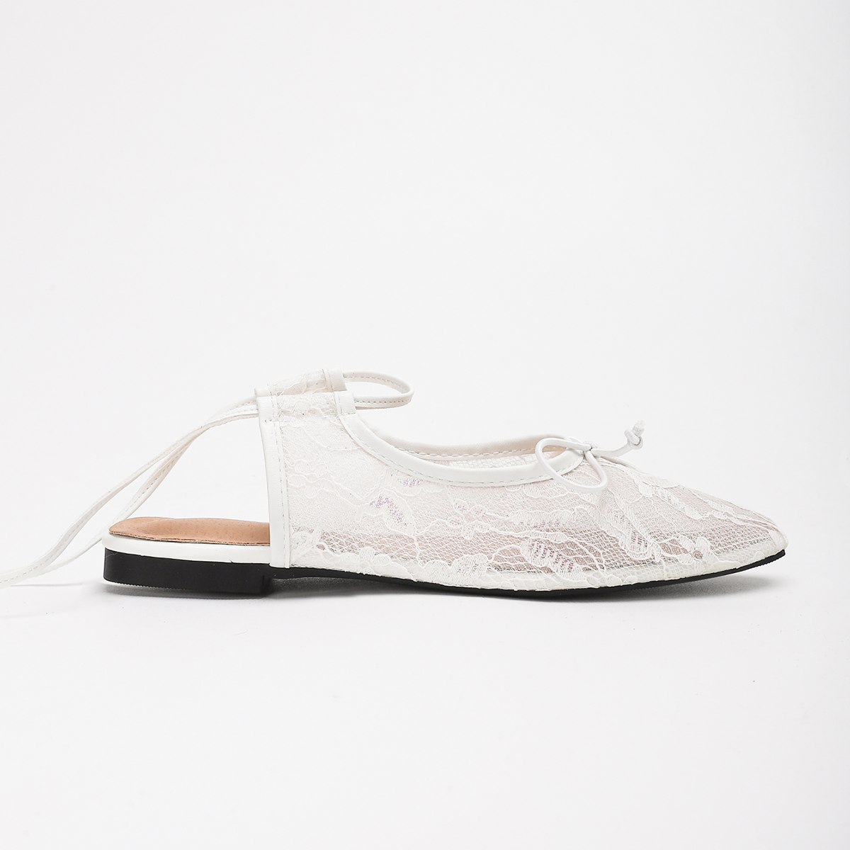 Sandals Women's Flat Shoes New Hollow-out Breathable Lace-up Ultra-light Square-toe Casual Comfortable Versatile Elegant