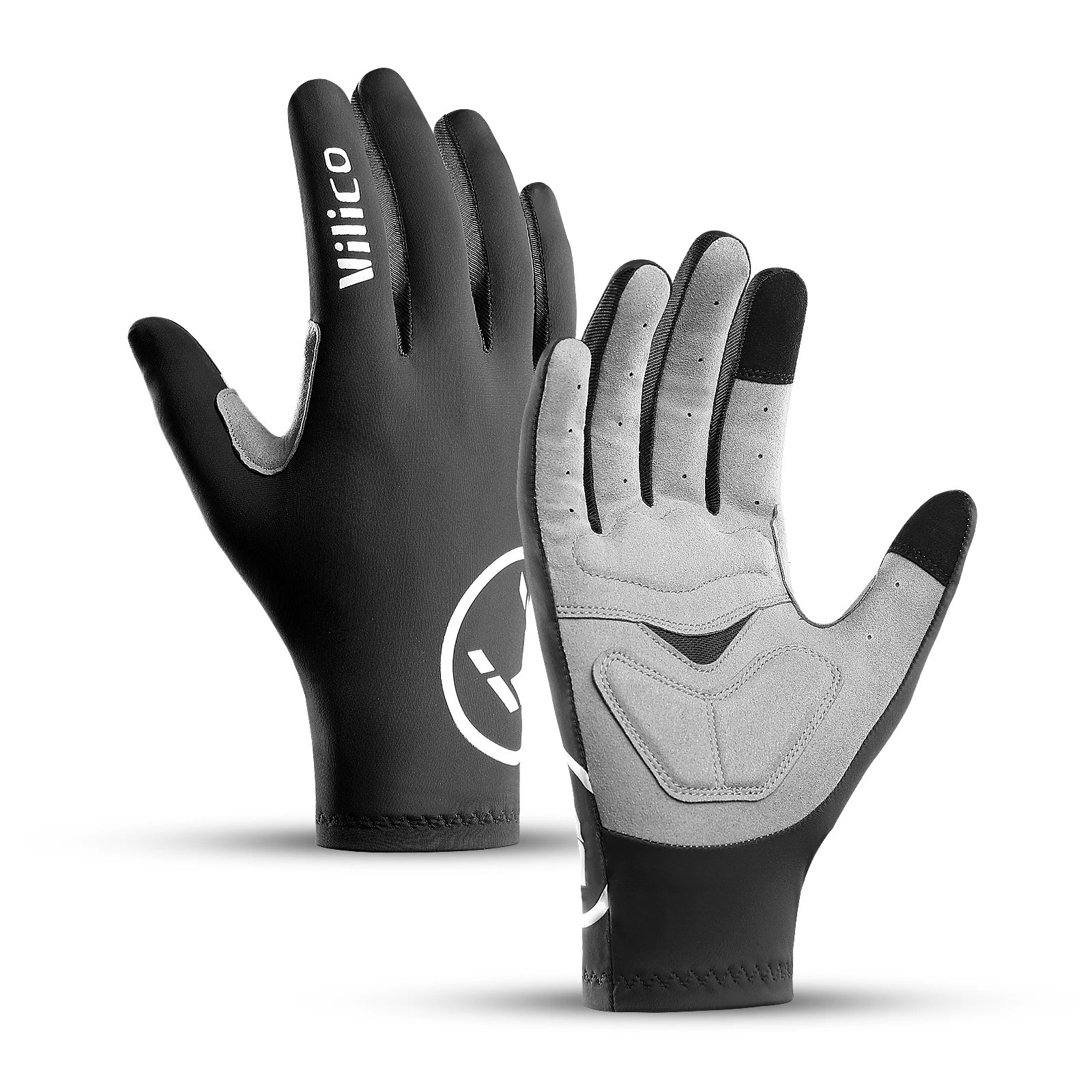 Touch Screen Long Full Fingers Half Gel Sports Cycling Gloves MTB Road Bike Riding Racing Women Men Bicycle 250729