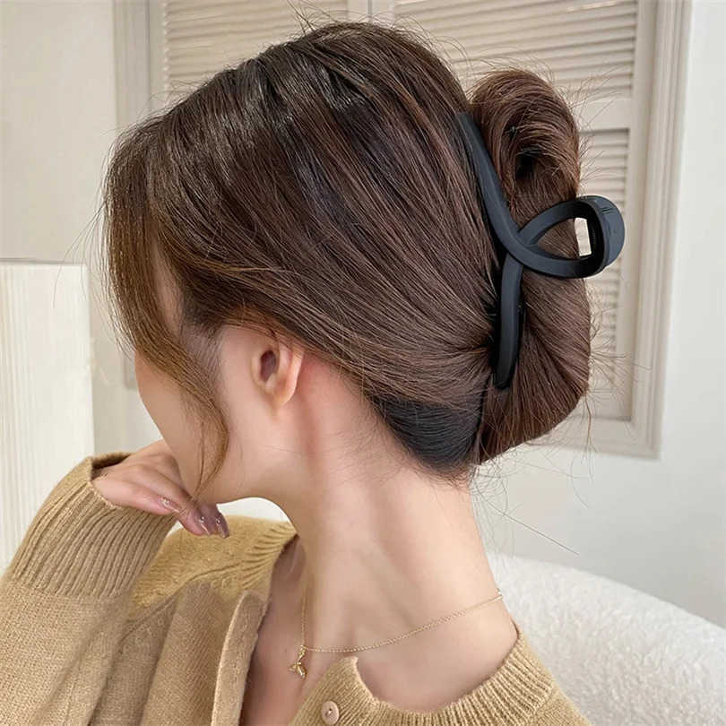 Barrettes Fashion Women Acrylic Hair Claws Clips Hair Accessories Hairpins Ladies Hairgrip Headwear Girls Ornaments Crab Bands U250807