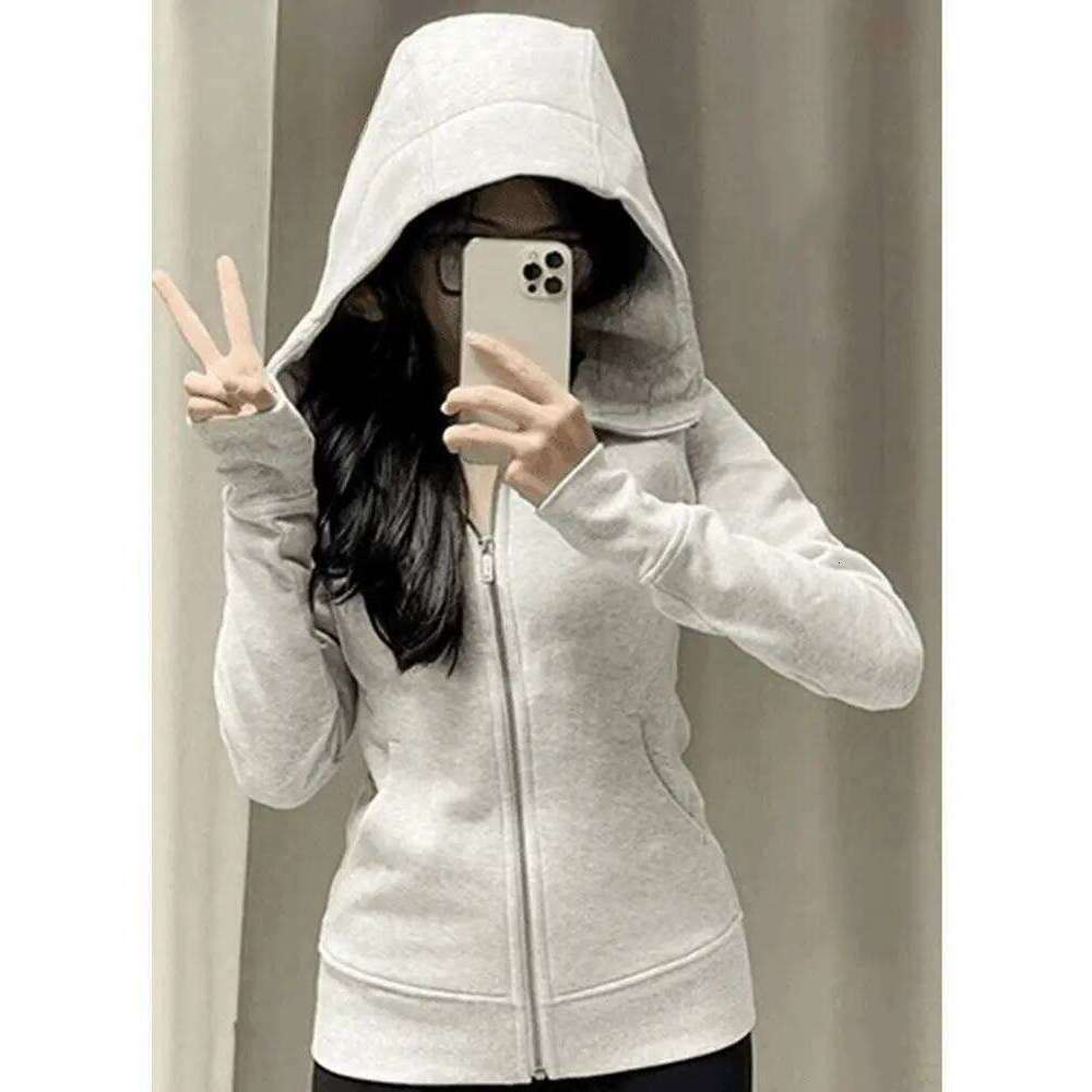 Neploe Solid Sweet All-match Slim Hoody Korea Chic Coat Trendy Minority Zip Exquisite Casual Sweatshirt Elegant Simple Jacket