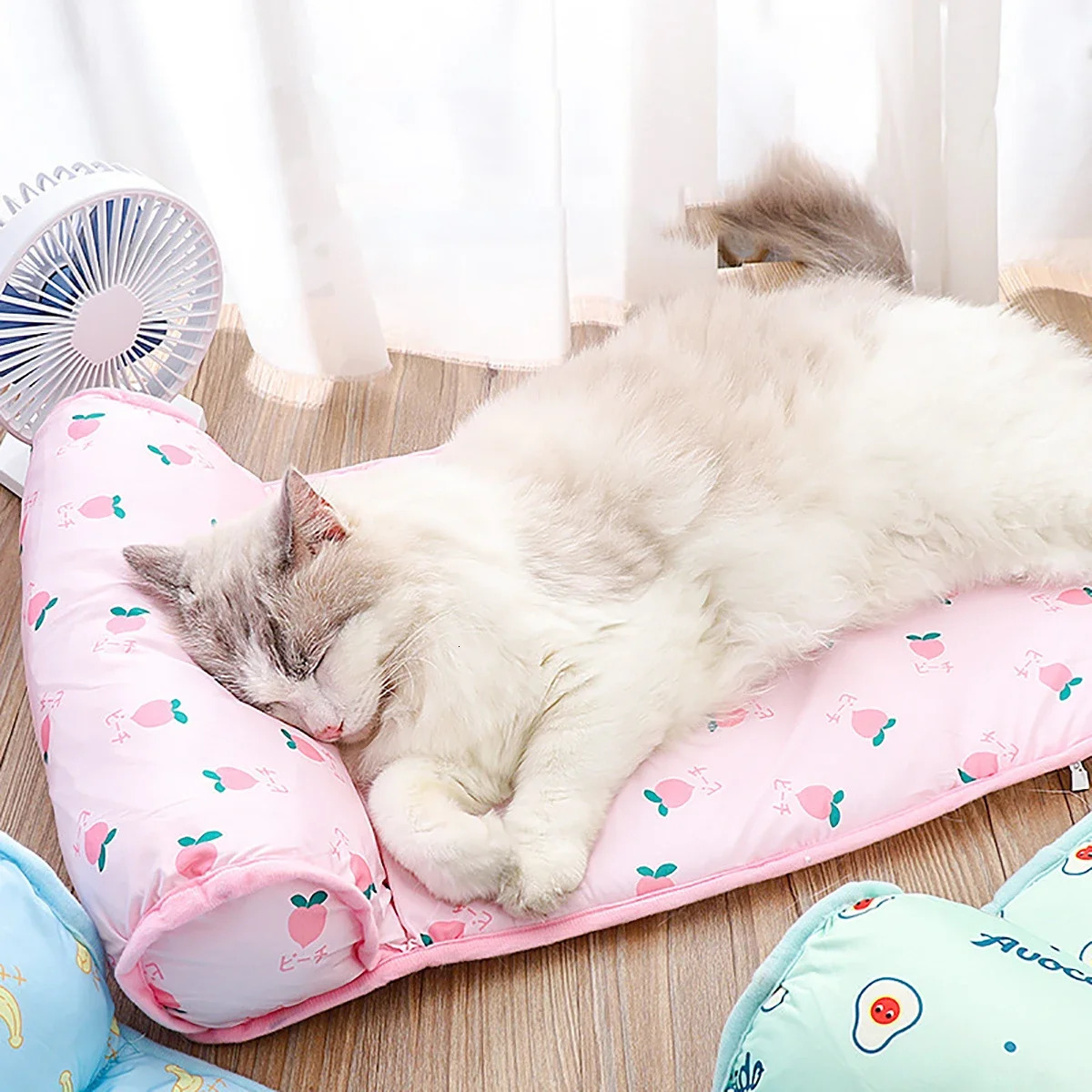 Dog Mat Cooling Summer Pad Mat For Dogs Cat Blanket Sofa Breathable Pet Dog Bed Summer Washable For Small Medium Large Dogs Mat 250804