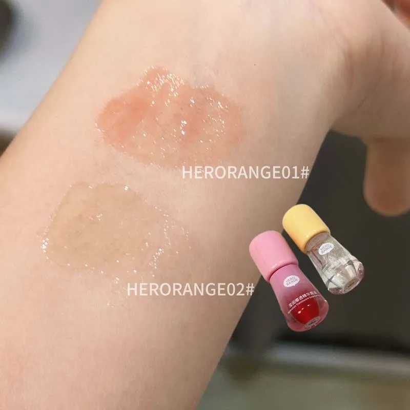 HERORANGE Moisturizing Lip Oil Moisturizing Mirror Lip Gloss Improve Lip Lines Remove Dead Skin moisturizing primerXJ250807