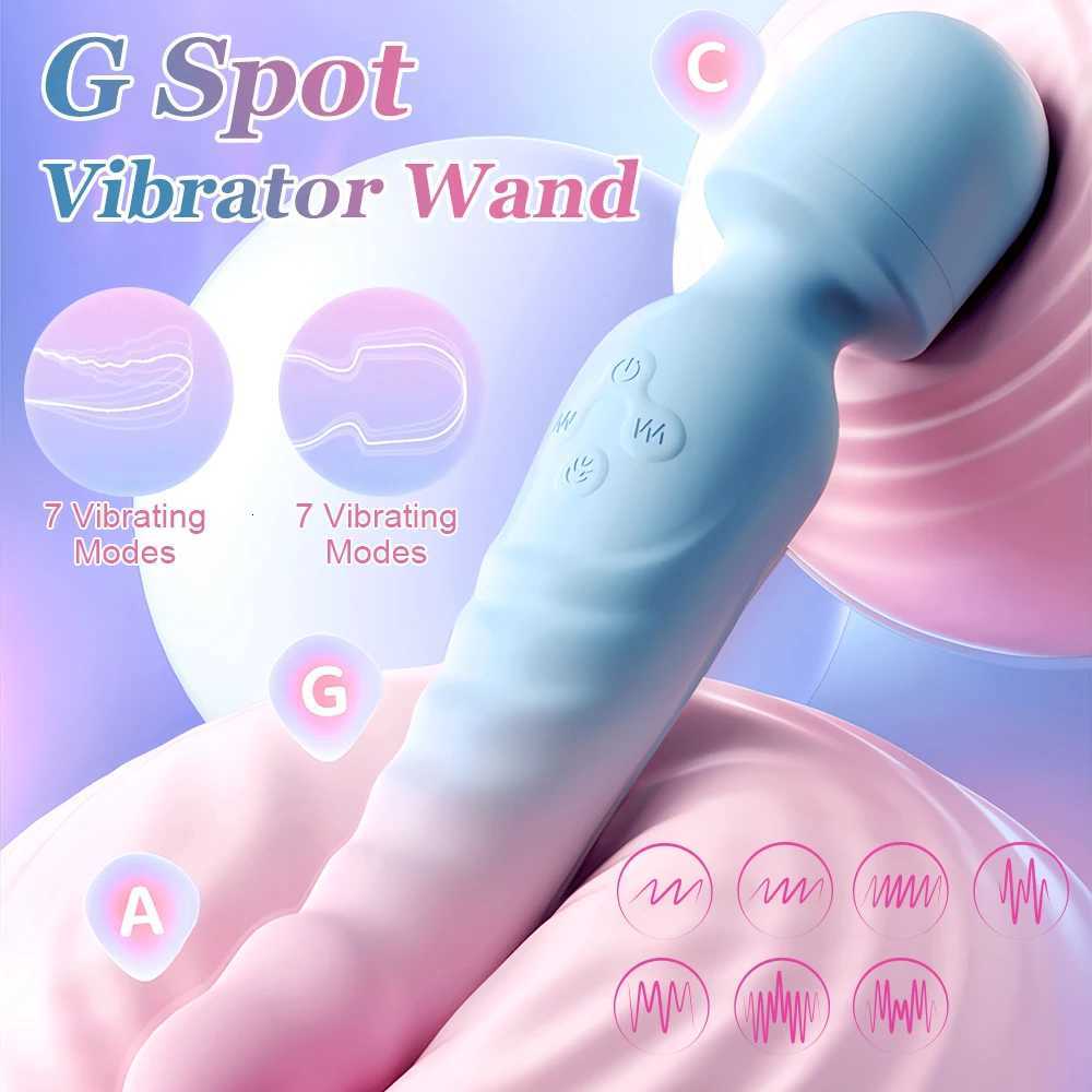 Heatable AV Vibrator Dildos Massager G-Spot Vibrator 360 Rotation Clitoris Stimulator Female Vagina Masturbation Adult Sex Toy W250807