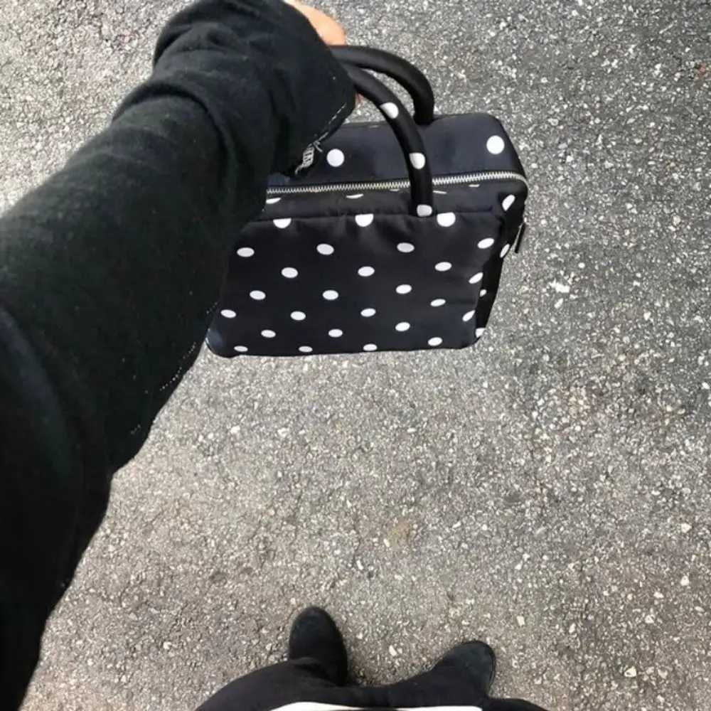 Fashion Wave Point Women Handbag Vintage Niche Design Makeup Storage Pouch Y2k Korean Popular Bag Female Z250807