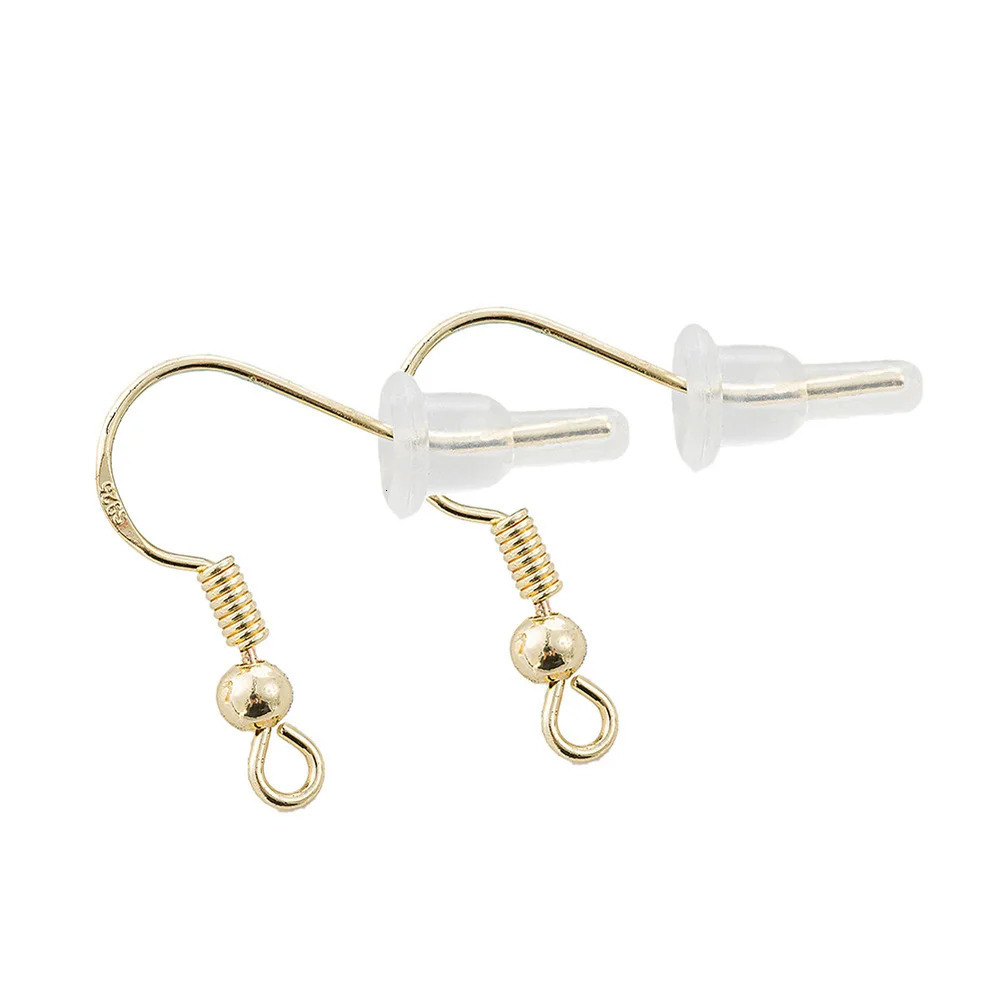 2040pcs Silicone Rubber Ear Back Stoppers Fully Wrapped Plugs For Jewelry Making DIY Earring Accessories 250804