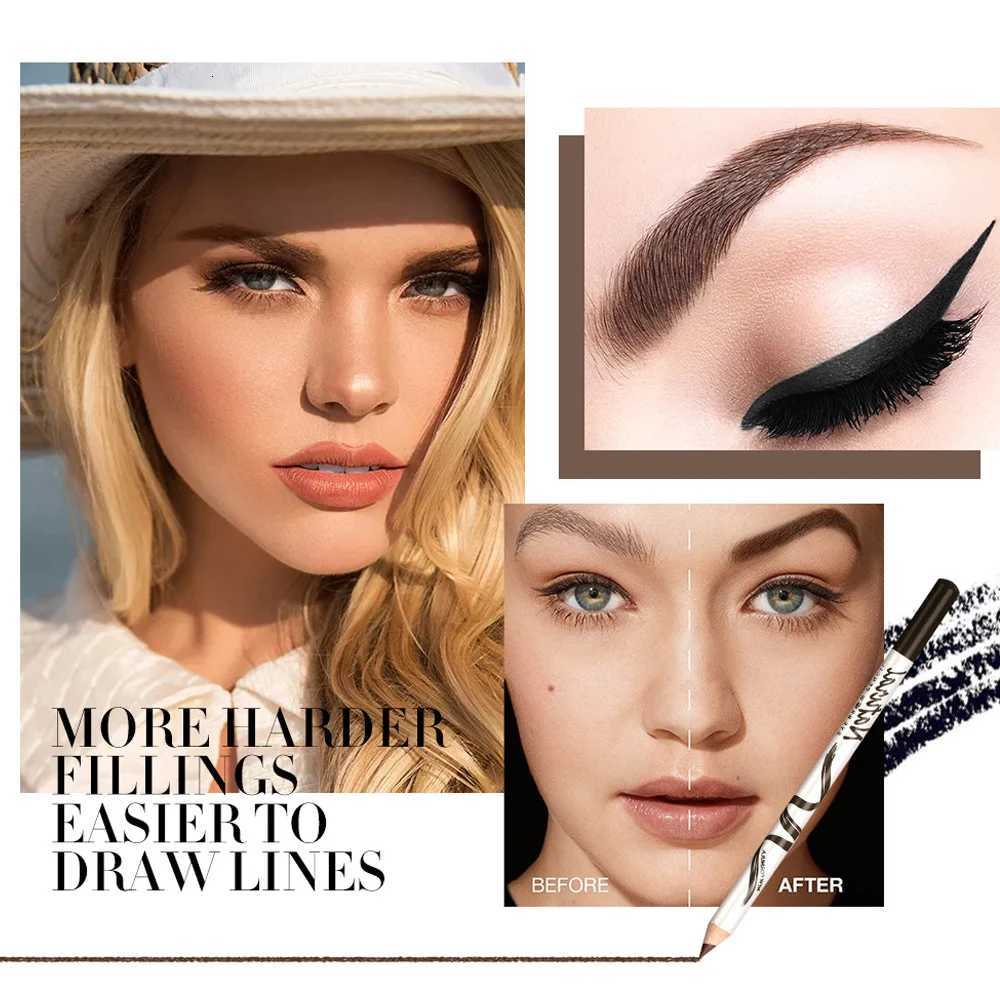 1pcs Waterproof Eyebrow Pencil Art Tint Makeup Eye Brow Pen Enhancers Long Lasting 5 Colors Eyebrow Pen Women Beauty Cosmetic W250807