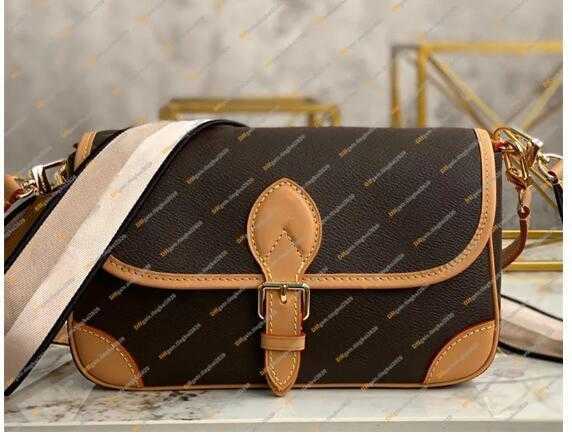 Ladies Fashion Casual Designer Luxury Diane Bag Handbag Totes Crossbody Shoulder Bags Top Handbag Bag TOP Mirror Quality M45985 M46049 M83298 2 Size Purse Pouch