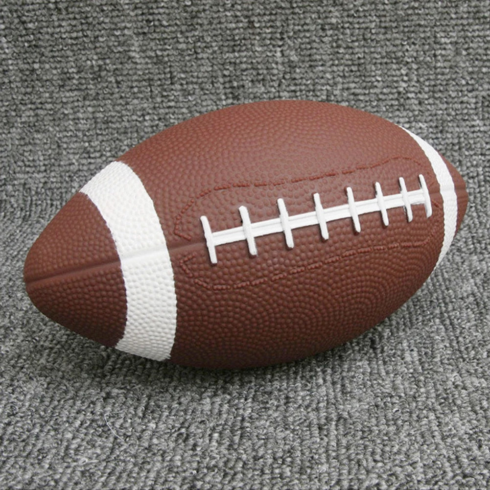 Teenagers Rugby Ball American Football Anti Slip Child Toys Footballs with Inflator Children Game for Kids Students 250729