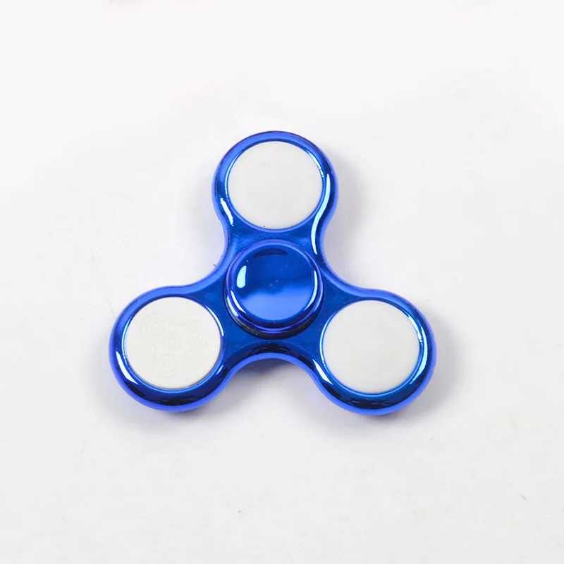 6colors Creative LED Light Luminous Fidget Spinner Changes Hand Spinner Glows in the Dark Stress Relief Toys for Kids Z250807