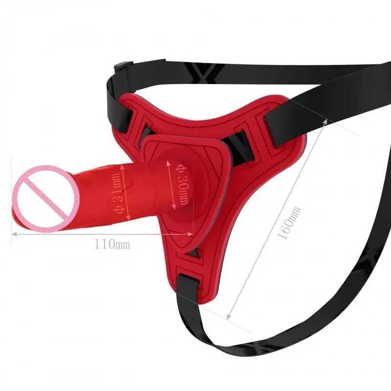 Strap-on Wearable Realistic Dildo Pants for Women Gay G-spot Penis Harness Belt Erotic Panties Adult Sex Toys for Lesbians W250807