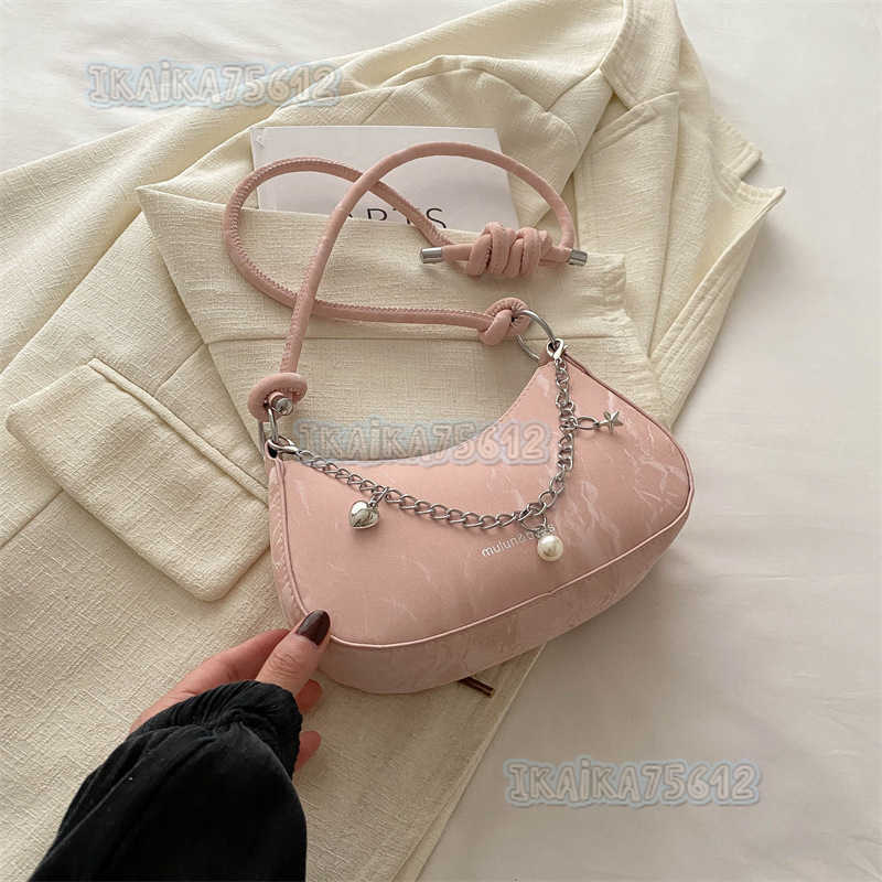 Stylish Small Bag for Women 2024 New Fashion Versatile Crossbody Bag Summer Niche Single Shoulder Underarm Bag H250806