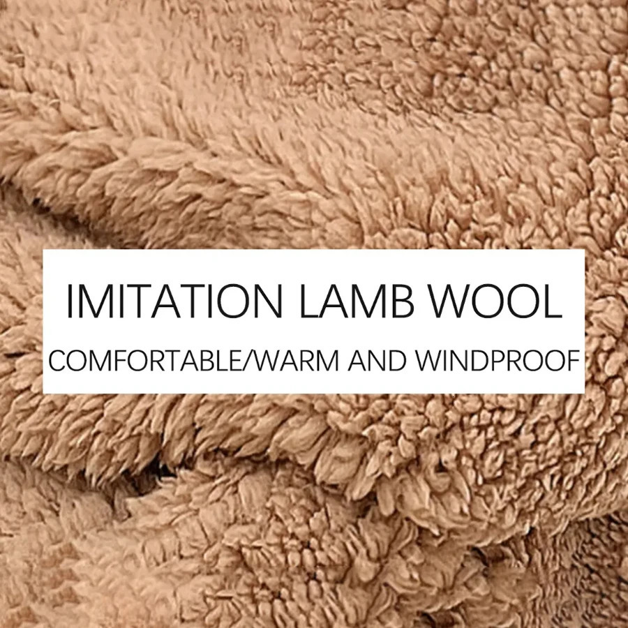 Cute Bear Ear Hat Fashion Winter Warm Comforts Polyester Thickened Plush Hoodie Hat Scarf Gloves Set Girl Kawaii Warm Casual Hat 250806