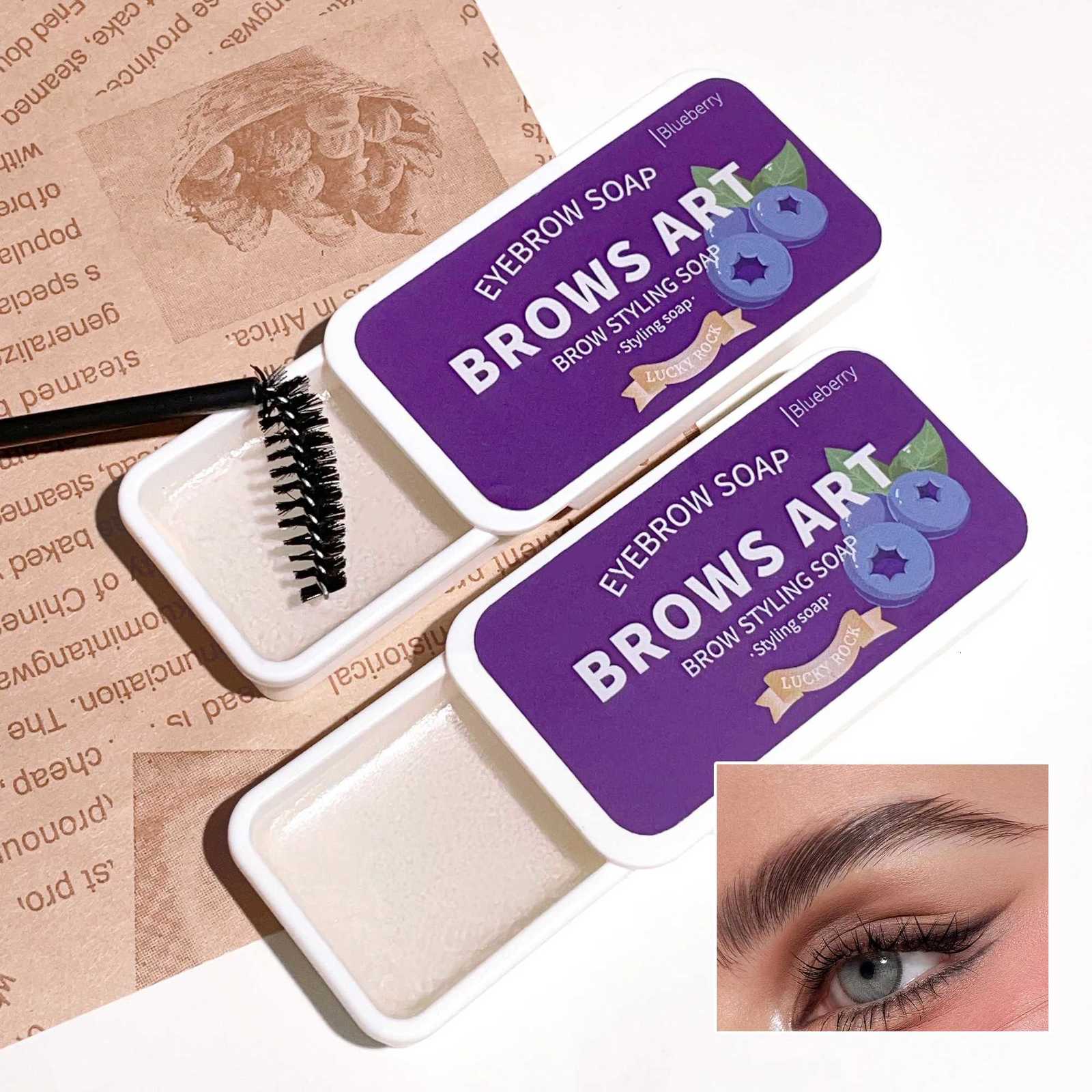 Long-Lasting Eyebrow Styling Gel with 3D Feathery Wild Brow Setting - Waterproof and Easy to Apply W250807