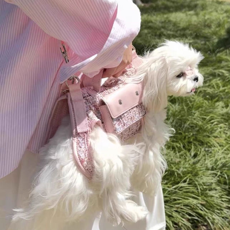 Designer Xiaoxiangfeng Doggy Crossbody Bag for Outings, cat carrier, Pet Dog Bag, Lightweight Single Shoulder Bag Dog travel bag Various colors