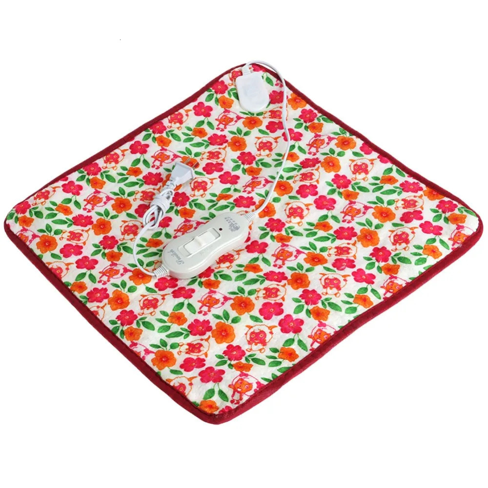 40*40cm 220V CN plug Warm Pet Cat Dog Electric Heated Heating Pad Mat Blanket Bed 250804