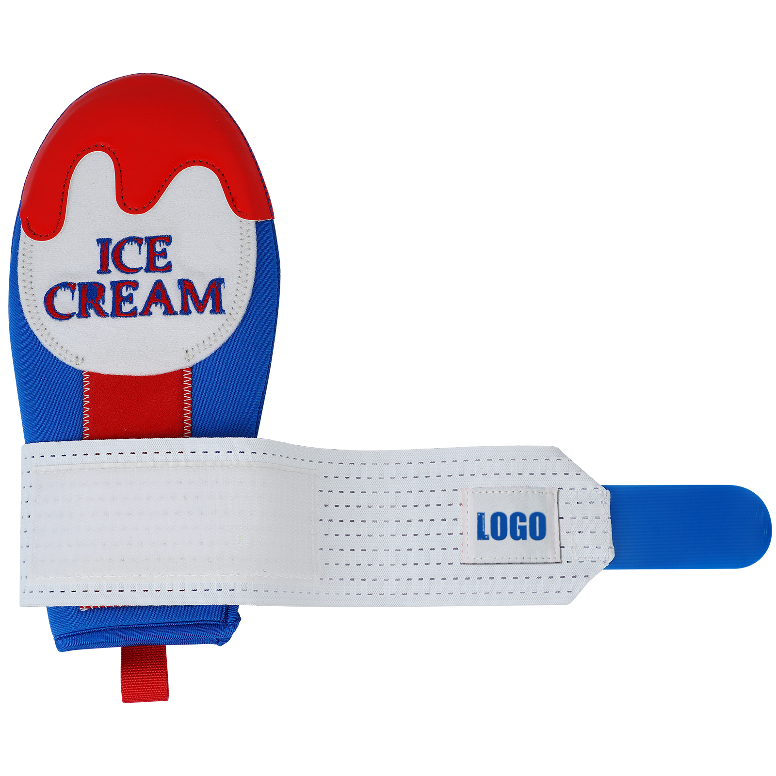 Wholesale Blue Ice-cream Sliding Mitt Funny Slide Glove Softball Hand Guard Youth Green Baseball Oven Baserunning Mitten Baseball Runner