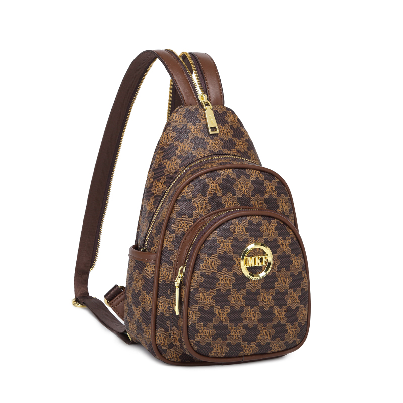 MKF designer bag free shipping Light luxury High quality casual backpack bag letter versatile classic vintage handbag for woman