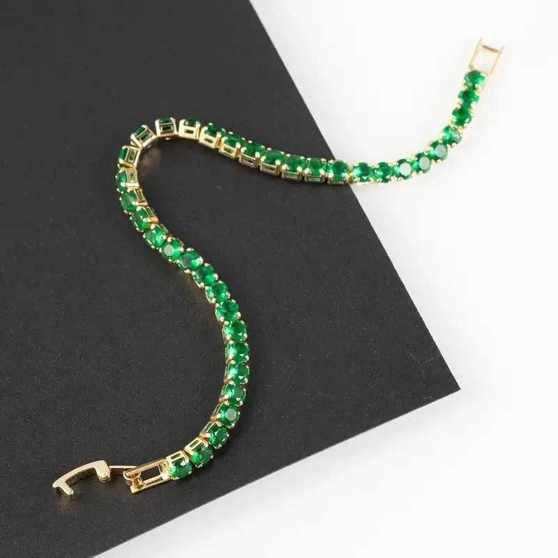 Luxury Vintage Full Set Synthetic Green Crystal Bracelet for Men and Women Elegant Gorgeous Jewelry Holiday Party Hundreds with Pieces W250807